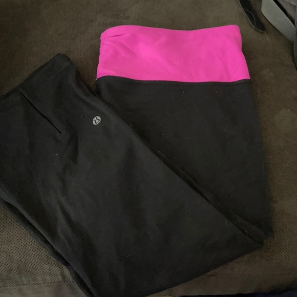 Lululemon cropped leggings size 12